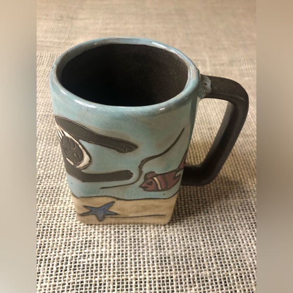 CERAMIC MERMAID GLAZED MUG - Picture 5 of 8